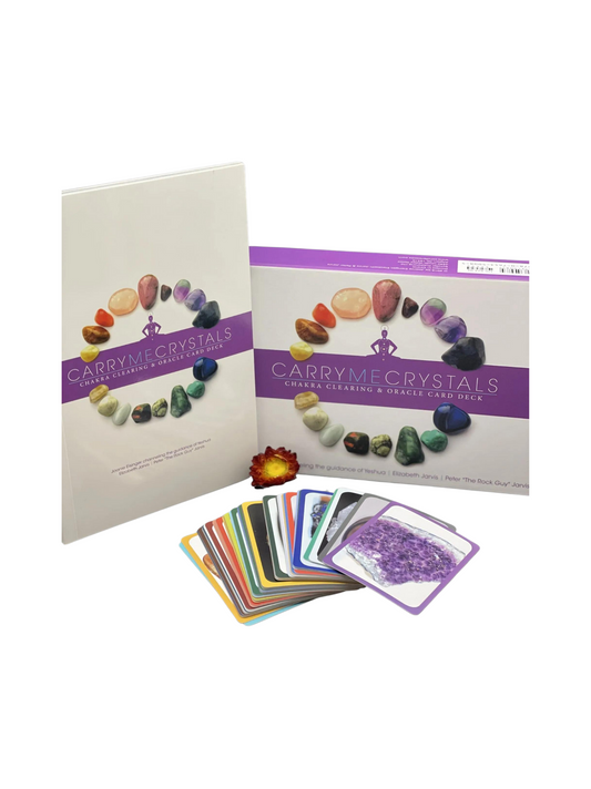 Carry Me Crystals―Chakra Clearing & Oracle Card Deck