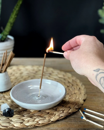 Gravesco Pottery Incense Burner