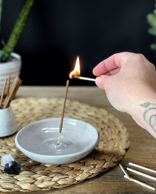Gravesco Pottery Incense Burner
