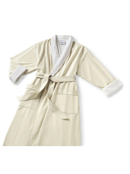 Microfiber French Terry Lined Bathrobe