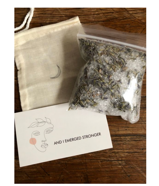 Nomads & Settlers Organic Lavender Healing Bath Salts